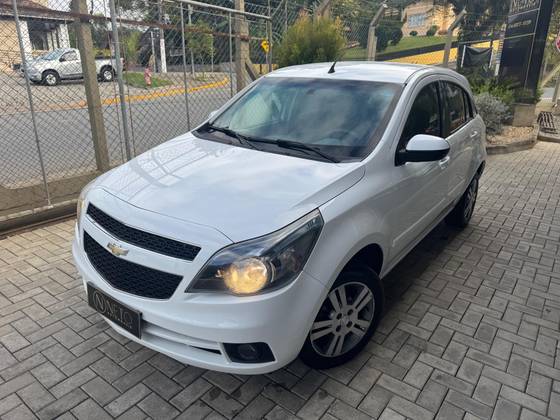 CHEVROLET AGILE 1.4 MPFI LTZ 8V FLEX 4P MANUAL CHEVROLET AGILE 1.4 MPFI LTZ 8V FLEX 4P MANUAL